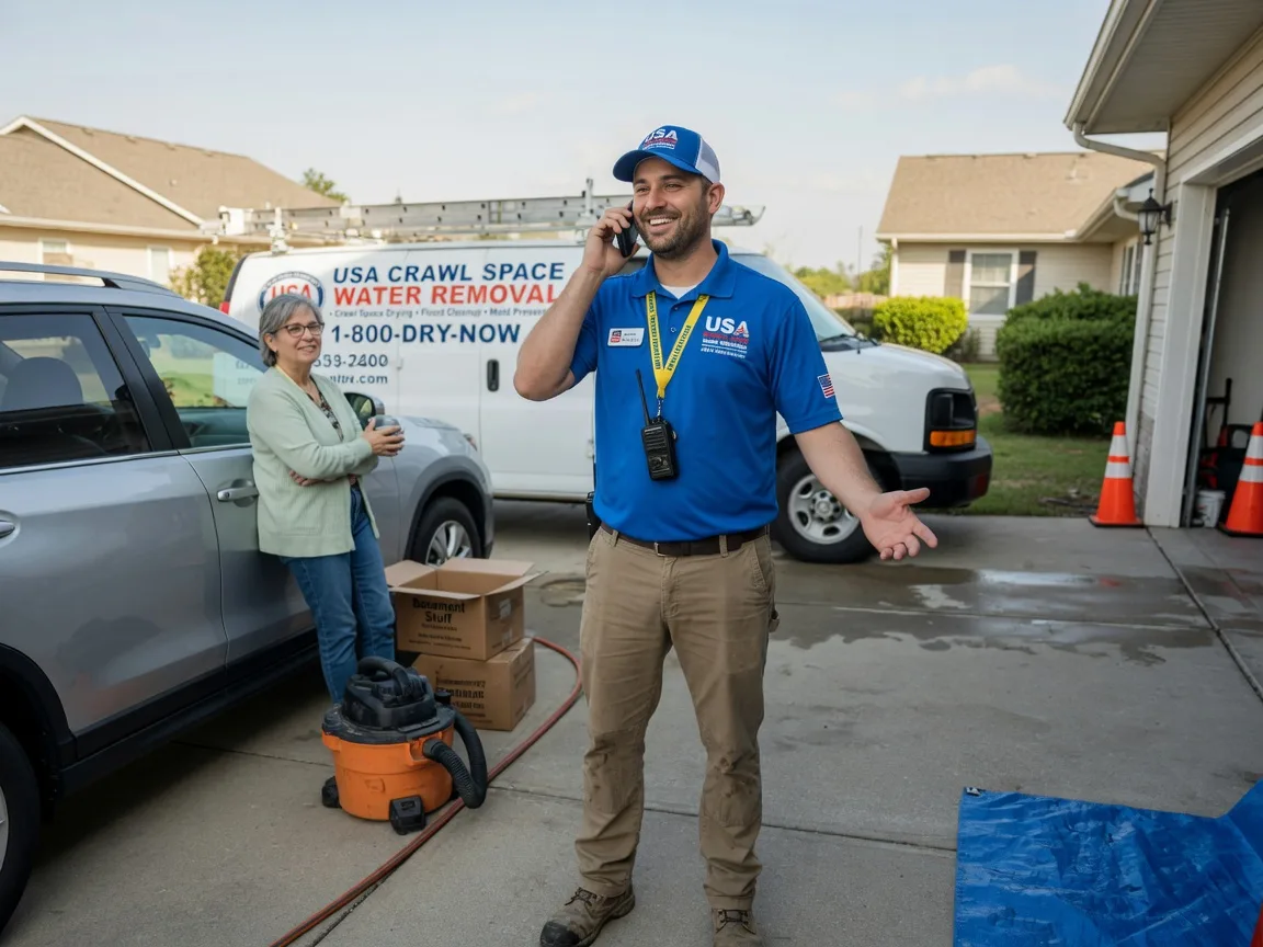 Crawl Space Water Removal Jarrell, TX FAQs